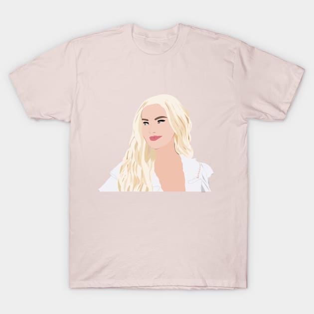 Dove Cameron Digital Portrait T-Shirt by Beca's Sticker and More